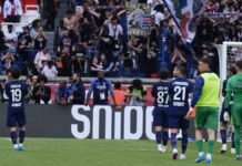 PSG piensa más en la Champions y tropieza empatando ante Lorient en la Liga de Francia
