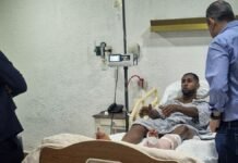 Romario Da Silva recibe tratamiento de limpieza previo a cirugía tras fuerte fractura expuesta del tobillo
