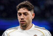 Federico Valverde sufre un traumatismo craneoencefálico y se pierde el Clásico