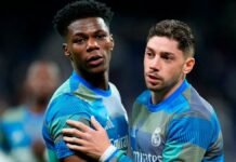 Real Madrid multa a Tchouameni y Valverde tras pelea