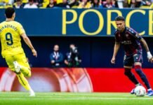 Villarreal humilla a un Levante con Kervin Arriaga siendo titular y que complica su permanencia