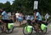 Una locura de hinchas que viajaron de Argentina a Kansas City en bicicleta por el sueño mundialista