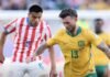 Australia clasifica a la siguiente ronda al empatar con Paraguay que se aferra a un sueño de avanzar
