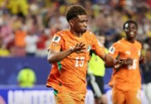 Costa de Marfil derrota a Ecuador en los últimos minutos