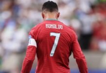 Cristiano Ronaldo se convierte en el primer futbolista en marcar en seis mundiales diferentes