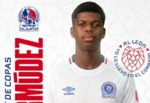 Olimpia anunció la contratación de juvenil extremo Jainer Bermúdez
