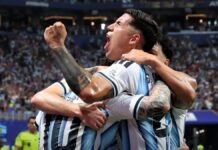 Con huevos y corazón Argentina remonta a Egipto para clasificar a cuartos de final del Mundial