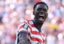 FIFA anuló la suspensión de Balogun y el delantero de Estados Unidos jugará contra Bélgica