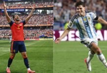 Definidos los uniformes que utilizarán España y Argentina en la final del Mundial 2026