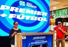 GRUPO PREMIER CIERRA CON ÉXITO SU CAMPAÑA «PREMIER + FÚTBOL» CON LAENTREGA DE 5 ESPECTACULARES TELEVISORES A NIVEL NACIONAL
