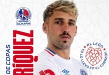 Olimpia anuncia el fichaje del delantero argentino Imanol Enríquez