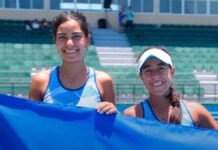 Tenistas Alejandra Obando y Natalie Espinal dan medalla de plata a Honduras en Juegos Centroamericanos y del Caribe