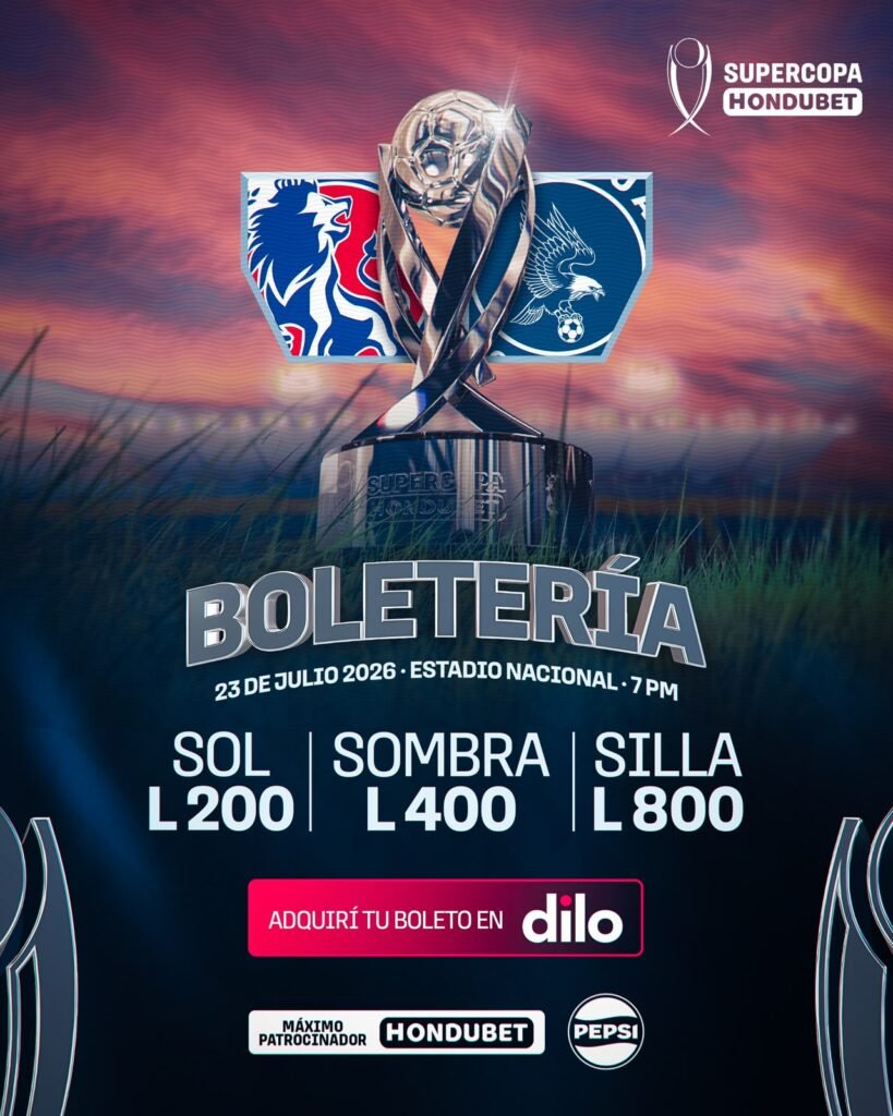 Liga Nacional anuncia precios de entrada para la Supercopa entre Olimpia y Motagua