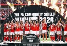 Arsenal golea al Manchester City y gana la Communit Shield