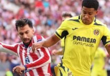 Atlético de Madrid tropezó en su debut liguero ante Villarreal