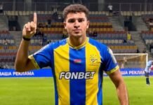 Erick Puerto marca su primer gol con BATE Borisov en Bielorrusia