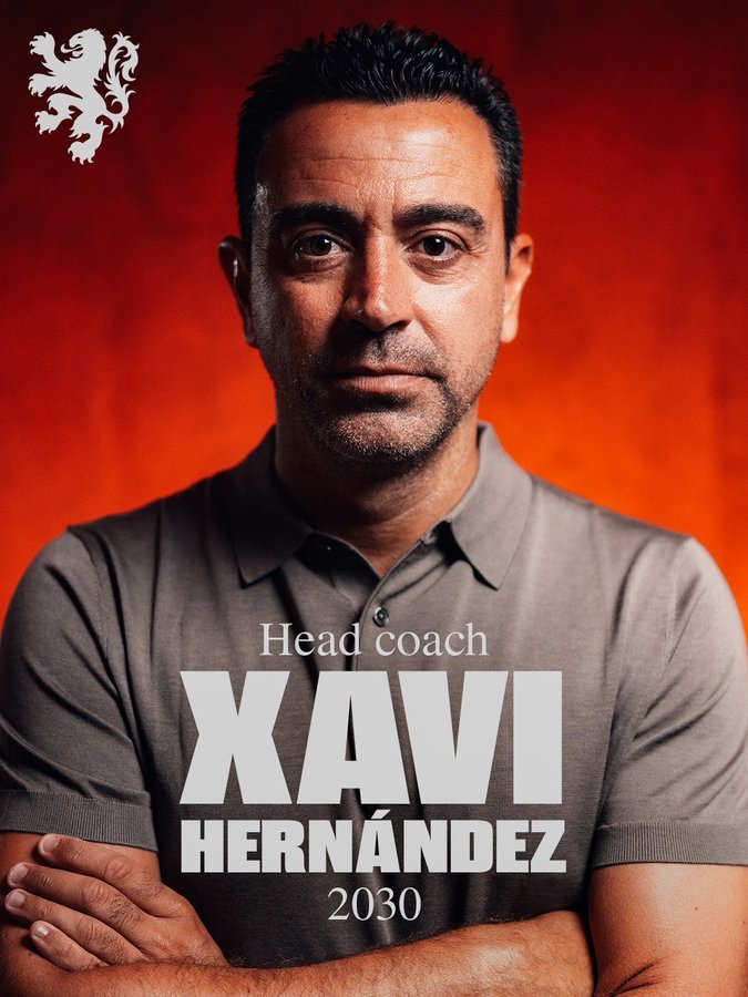 Xavi Hernández nuevo entrenador de la Selección de Países Bajos