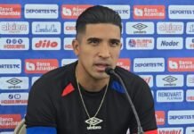 Michaell Chirinos previo al Clásico: “No podemos perder contra Motagua, contra Estrella Roja, contra ninguno”