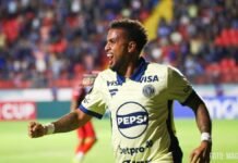 Motagua vence a FAS con gol de Rodrigo De Olivera y suma otro triunfo en la Copa Centroamericana