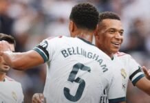 Real Madrid aplasta al Málaga y mantiene su marcha perfecta en LaLiga