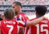 Atlético se queda con el derbi de Madrid