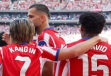 Atlético se queda con el derbi de Madrid
