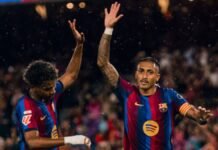 Barcelona desata una tormenta de goles y aplasta 7-2 al Racing de Santander
