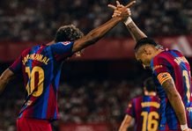Raphinha está intratable: Hat-trick y triunfo del Barcelona ante Sevilla