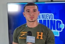 Erick Puerto levanta la mano para ser el nueve de Honduras: “Vengo preparado para la oportunidad”