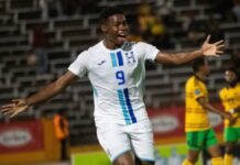 Keyrol Figueroa y su mensaje tras su primer gol con la Selección de Honduras: “Vamos por más”