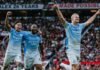 Con diez y en Old Trafford el Manchester City derrotó al United y se queda con el derbi