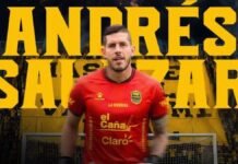 Real España ficha al portero colombiano Andrés Salazar tras la lesión de Buba López