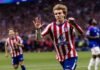 Atlético de Madrid derrota al Manchester United y celebra su primera victoria en la Champions