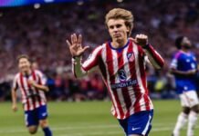 Atlético de Madrid derrota al Manchester United y celebra su primera victoria en la Champions