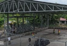 CONDEPOR anuncia reactivación de cancha de fútbol 5 en Ojo de Agua y promete entregarla en 20 días